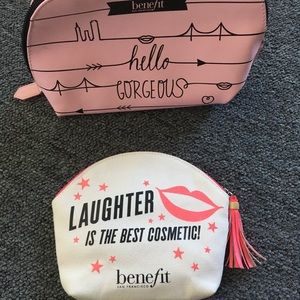 Benefit cosmetic bags